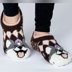 Secret Treasures Women's Low Cut Corgi Slipper Socks